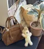 Dames Vintage schoudertassen handtas grote capaciteit luxe ontwerp zacht bruin vierkante tassen vrouwelijke Tote Boston