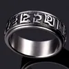 Designer Mode Angst Zappeln Edelstahl Spinner Ringe für Männer Männlich Schwarz Drehen Ring für Frauen Anti Stress Zubehör Schmuck geschenk