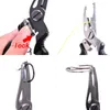 Fishing Accessories Aorace Multifunction Tools for Goods Winter Tackle Pliers Vise Knitting Flies Scissors Braid Set Fish Tongs 231206