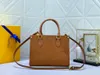 2024 novo 6 cores Hot Luxurys Totes Designer Bag Mulheres Bolsas Tote Bag Hot Crossbody Flor Senhoras Casual Genuíno Bolsa De Couro Bolsa De Ombro Bolsa Feminina