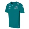 Herr t-shirts utomhus t-shirts heta säljer sommaren 2023 Ny F1 racing team version hastighet reduktion kostym snabb torkning kortärmad rund nackskjorta mtxy