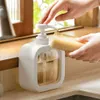 New Liquid Soap Dispenser Travel Lotion Dispenser Hand Soap Dish Soap Bottle Bathroom Shampoo Shower Gel Press Type Kitchen Soap Storage Bottle