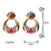 Orecchini pennaglieri Crystal Drop Crystal di alta qualità Classic Fashion Metal Jewelry Accessori per donne all'ingrosso