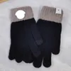 Gants de mode Gant de créateur de haute qualité en peluche cinq doigts gants gants pour hommes femmes velours laine dame cinq doigts mitaines conception femmes gants hiver automne