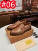 2023 NYA DESIGNER MEN MÅLAR TASSLES BLÅ GRÖN OXFORD BROGUE SHOES MOCCASINS bröllop prom Homecoming Party Footwear Zapatos Hombre Size 38-46