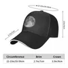 Cappellini da baseball Moon Berretto da baseball Cappello soffice Streetwear per donna Uomo