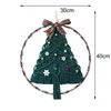 Tapestries Macrame Christmas Tree Wall Hanging Tapestry Tassels Bells Snowflake Handwoved Boho Decoration Decoring لغرفة المعيشة هدية 231207