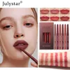 Lip Potloden 6 stks Lippenstift Potlood SET Waterdicht Nonsmudging Gloss Roterende Liner Vrouwen Makeup lippenstift set 231207