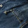 Vestes de chasse en coton japonais lavé, poches amples, tenue de travail décontractée, col montant, veste en jean pour hommes, outillage de camping de voyage en plein air