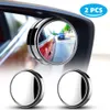 2 pcs Blind Spot Mirror 360°Wide Angle Convex Rear Side View Car Auto Universal