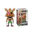 Action Toy Figures Pop Five Nights at s Fnaf Bear SANTA Game Figure At Security Breach Model Kids 231206