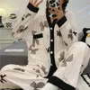 Kadınlar Robe Weirdo Japon Kimono Tarzı Sonbahar Kış Kadın Pijamaları Setler Pamuk Uzun Kollu Ev Tesisleri Sıradan V-Neck Yakası Sweet Garayar 231206
