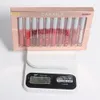 Batom 10 Cores Conjunto Matte Lipgloss Atacado Maquiagem Líquida Lip Cor Batom Longa Duração Sexy Vermelho Rosa Nude Gloss Bulk 231207