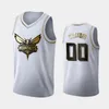 Charlotte''Hornets''Men Cody Zeller Marvin Williams Cody Martin P.J. Washington''White Custom Golden Edition Jersey