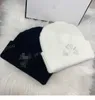 Nieuwe cross flower designer caps Chromees harten mutsen ontwerpers mannen vrouwen wol gebreide muts wollen muts casual warme elastische ingerichte caps muts CH warme muts C5