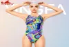 Yingfa 676 Nowe dziewczęta zawodowe zawodowe zawodowe zawodowe trening kąpielowy One Piece Swimsuit Bodysuit Women Swimming Suit 2103172439950