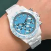 Oglądaj zegarek męskich zegarek 43 mm kwarcowy ruch na rękę Sapphire zegarek Noctilucenter Ceramic Pasp Watch