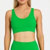 Lu Lu Lemon Align Strappy Yoga Vest Sports BH Women Gym Wear Wirefree Padded Medium Support Fitness Bras Cross Back Running Workout Tank Tops