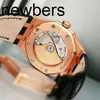 Мужские часы Audemar Pigue Apf Factory Royal Oak Offshore Audpi Механические мужские спортивные модные наручные часы Epic Series 18-каратное розовое золото 37 мм Нейтральный 15450or WN-MG1HQTL6