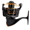 Nya fluefiske-rullar2 Bättre ledare 1000-6000 Series Spinning Reel 5.2 1 High Speed ​​Max Drag 8 kg Ultra Smooth for Saltwater eller Freshwater