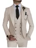 Mäns kostymer blazers mode smart affär himmel blå kostym homme bröllop män lapel brudgum tuxedos terno masculino prom blazer 3 stycken 231207