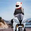 Cascos de motocicleta, cubierta navideña, tapa antipolvo, accesorios de esquí para hombres y mujeres, decoración de sombreros de Navidad para exteriores, regalos divertidos para paseos