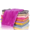 JH Hot 3 Specifikationer Candy Color Pet Coral Wool Filt Super Soft Warm Cotton Thandduk PET MAT MAT