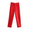 Damenhose s 2023 32 Farben Hohe Taille N Beinnaht Taschendekoration Mode Vielseitig 7901532 231206