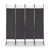 Living Room Furniture 6Ft 4 Panel Divider Folding Privacy Sn Home Office Separator 2 Color Drop Delivery Garden Dh8U1