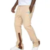 Herrenhose, elastisch, für Männer, Trainingshose, hübsche Track-Shorts, gesprenkelte Tinte, locker und leicht ausgestellt