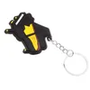 Keychains Key Chain Pendant Piano Musical Instrument Peripherals Party Bag Stuffer Pvc Soft Glue Matching Car