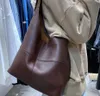 Torby wieczorowe Kobiety skórzane torby na ramię Panie Designer Tote Kobietowe torebki czarne brązowe torby kolorowe bolsa feminina sac a główna femme 231207