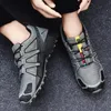 Geklede schoenen Cross-country sneakers Heren Kwaliteit Heren Outdoor Wandelschoenen Trail Running Speed Heren Atletische schoen Antislip Fietsen Sport Heren 231207