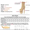 Boots Night Club Party Boots for Women 2024 Sequined Lady Shoes 20cm/8inch Fashion Platform High Heels Big Size Bling Ankle Boots 231206