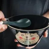 Servies Sets Porseleinen Noedels Kom Set 800 ml Japanse Ramen Soep Met Eetstokjes En Lepel Voor Keuken