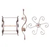 Ice Buckets And Coolers Iron Wine Bottle Glass Cup Display Holder Stand for Bar Cellar Pantry 231206