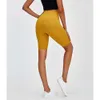 Lu Lu Yoga Outfit Sexy Serré Femmes Shorts Femme Fitness Vélos Sport Aligner Citron Hight Train Courir Taille Haute Stretch Slim Biker Gym Vêtements