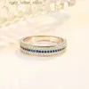 Solitaire yüzüğü huisept moda yüzüğü 925 gümüş mücevher safir zirkon değerli taşlar süs yüzükleri kadın düğün vaat partisi hediye toptan satış yq231207