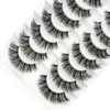 False Eyelashes Invisible band Lashes 10 Pairs 3D Faux Mink Lashes Natural short Transparent Terrier Lashes Clear Band Soft Eyelashes Extension 231206