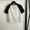 Cartoon Print T-shirt Dames Fahsion Shirt met korte mouwen Sweatshirt Designer Klassiek shirt met ronde hals Tops