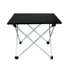 Garden Sets Adjustable Folding Cam Table Aluminum Alloy Foldable Tables Outdoor Lightweight For Drop Delivery Home Furniture Dh6Jm