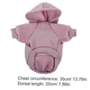 Vêtements de chien petit sweat à capuche joli costume manteau de mode chiot sweat-shirt Po Prop coupe-vent