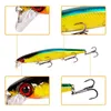 Baits Lures 1Pcs Floating Wobbler Minnow Laser Fishing lure 11mm 12g Crankbait Artificial Hard Bait Bass Lure Plastic Fish Tackle 231207