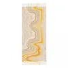 Scarves Yellow Pattern Marble Scarf For Women Winter Warm Shawl Wrap Ink Colorful Large Ladies