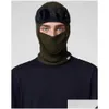 Tactische Kap Twee Lens Windscherm Mutsen Outdoor Katoen Gebreid Heren Masker Casual Mannelijke Skl Caps Hoeden Zwart Grijs Legergroen Drop Delivery Dhxne