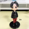 Action Toy Figures 15cm Kawaii Kpop Star Top Group Bangtan Boys PVC Figur Toys Grupper Army Action Figures Dolls Xmas Gift for Fans Girls 231207