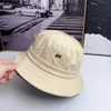Designer hink hattar solid modes sträng breda grim fiskare hatt strand hink hatt för unisex