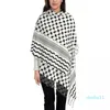 Scarves Folk Scarf for Women Long Winter Fall Warm Tassel Shl Unisex Palestine Keffiyeh Scarves