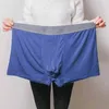 Unterhosen Lynmiss Herrenunterwäsche Boxershorts Männer Übergroße Lose Plus Fat Fatty Höschen Modal 7XL