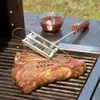 BBQ Tools Accessories Branding Iron 55better Diy Barbecue Letter Tryckt Steak Tool Meat Grill Forks Kitchen Saker 231206